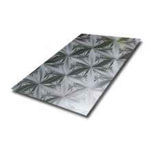 304 Prime Quality Embossing Icy Bamboo Pattern Stainless Steel Sheet And Plate For Kitchen Wall Penal
