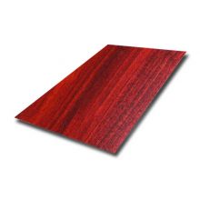 SUS304 316L 201 430 443 439 PVC Apple Wood Grain Parttern Film Coated Stainless Steel Sheet In Heat Transfer Printing Surface Finishing