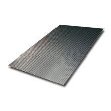 Grade 304 0.75MM Stripes Texture 2B BA No.4 Embossed Finish Stainless Steel Wall Cladding Sheet