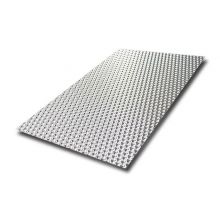 Food Grade 304 BA Finish 15 DP/7 DL Embossed Patterned Stainless Steel Sheet Standard Thickness In 1.2 MM Used For Food Machine