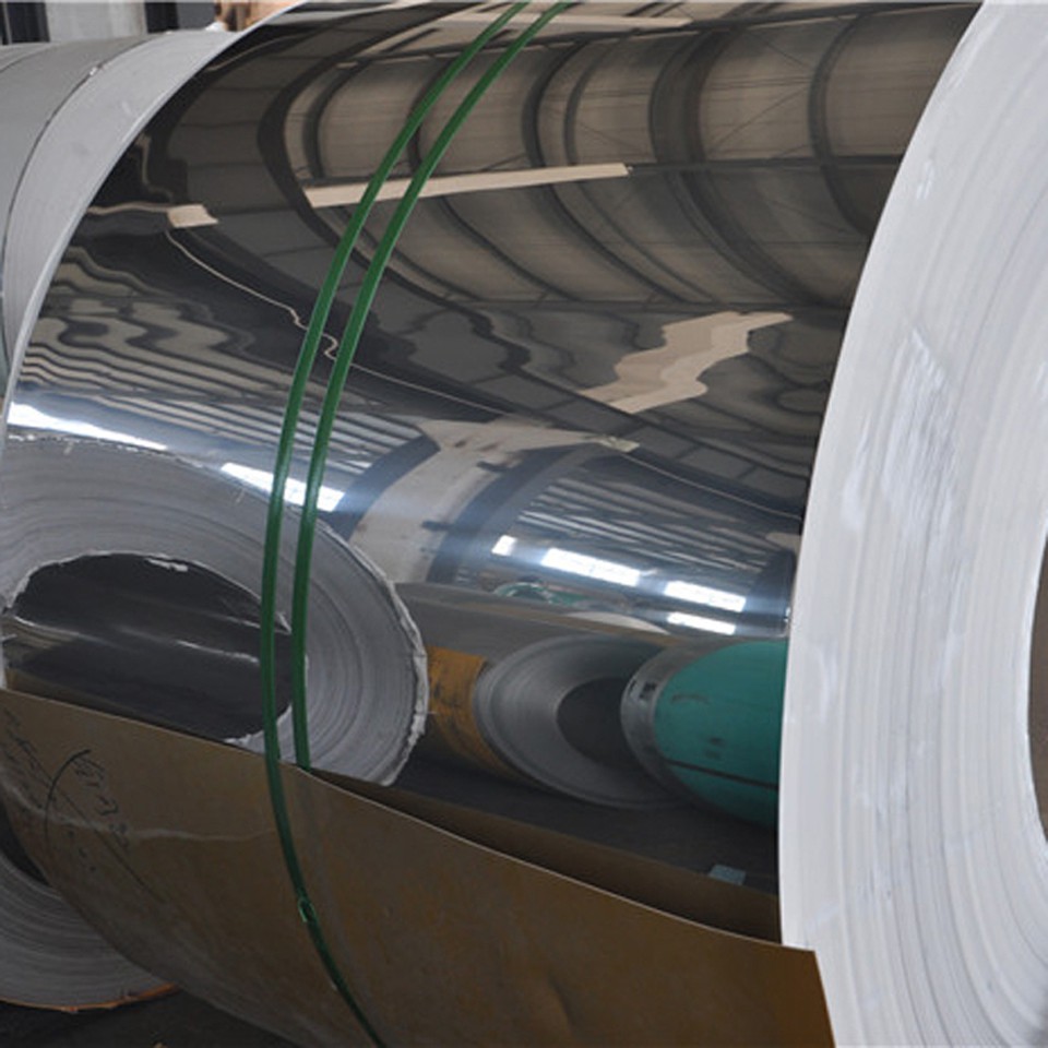 Cold Rolled Grade 304 BA Finish Stainless Steel Coil