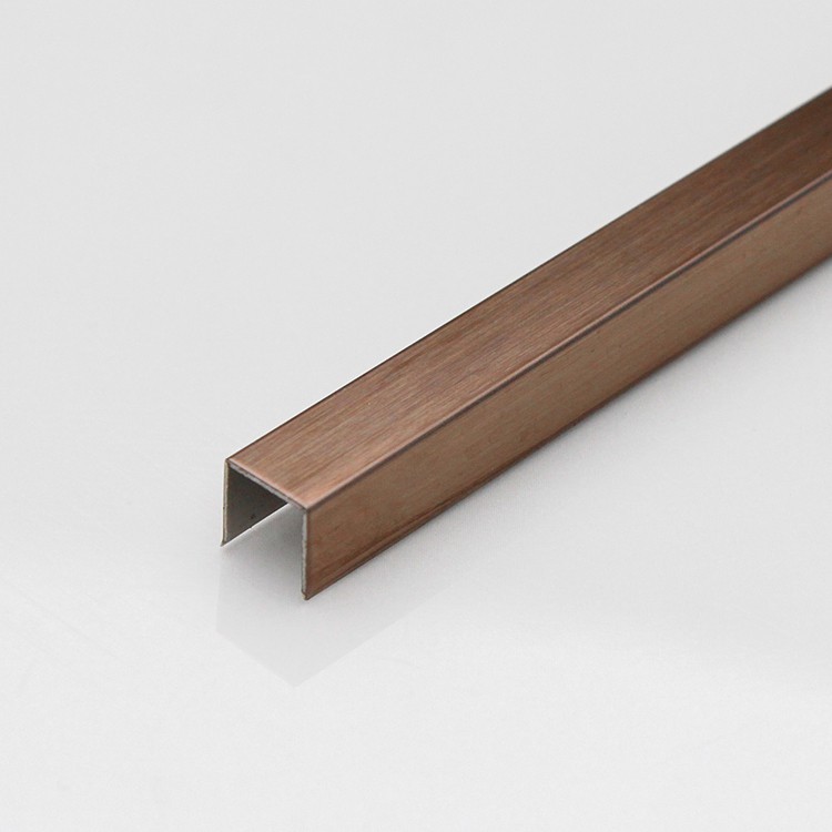201 304 316 decorative metal corner trim stainless steel T profile
