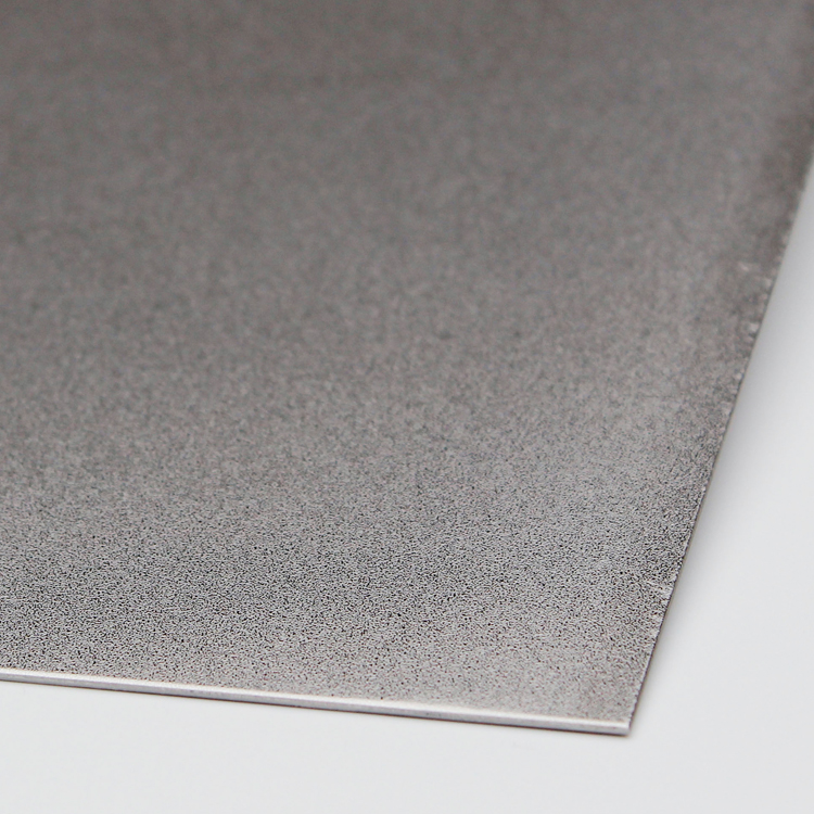 304 High Standard PVD Matte Color Bead Blasted Finish Stainless Steel Sheet For Luxury Interior Decoration