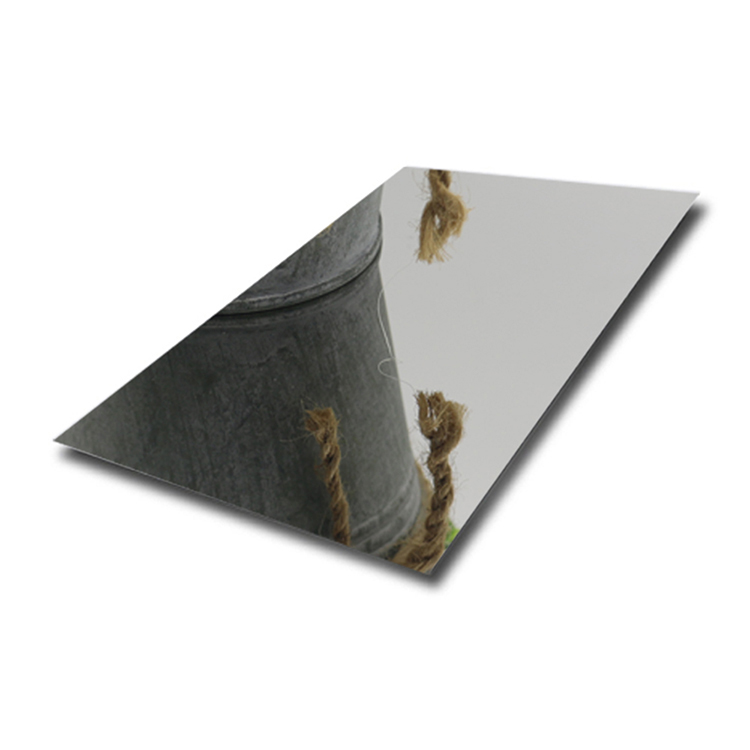 AISI 201 304 Grade 6K/8K/12K Mirror Finsh Stainless Steel Sheet Material