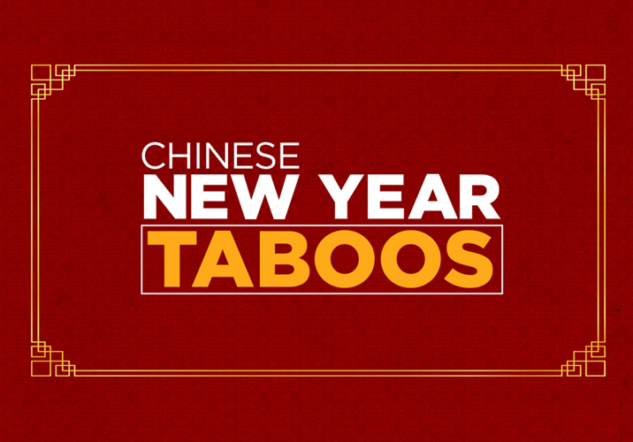 How Many Taboos in Chinese New Year ?
