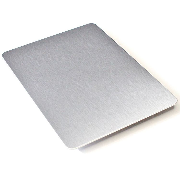 304 316 PVD chromium color stainless steel metal sheet with satin/No.4 AFP finish 4x8 size