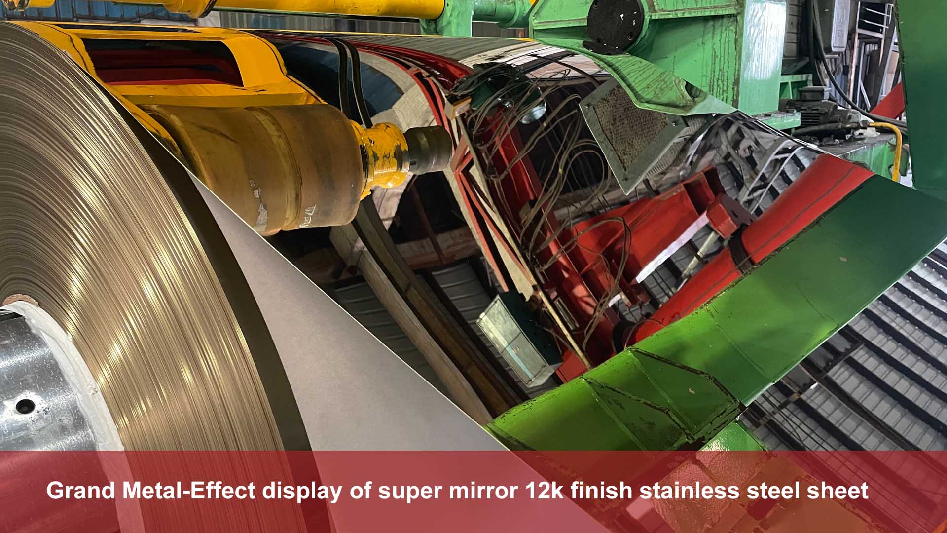 Effect Display Of Supper Mirror 12K Finish Stainless Steel Sheet