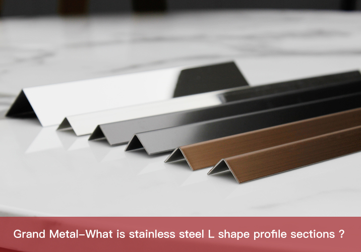 What is stainless steel L  shape profile section ?