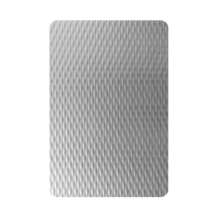 304 316 2B/BA/No.4 Finish 2WL Texture Metal Sheet Made From China Grand Metal Embossed Stainless Steel Manufacturer