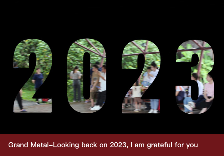Grand Metal-Looking back on 2023, I am grateful for you !